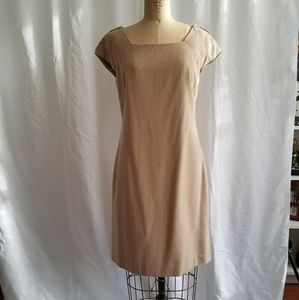 Beth Bowley Camel Wool Dress